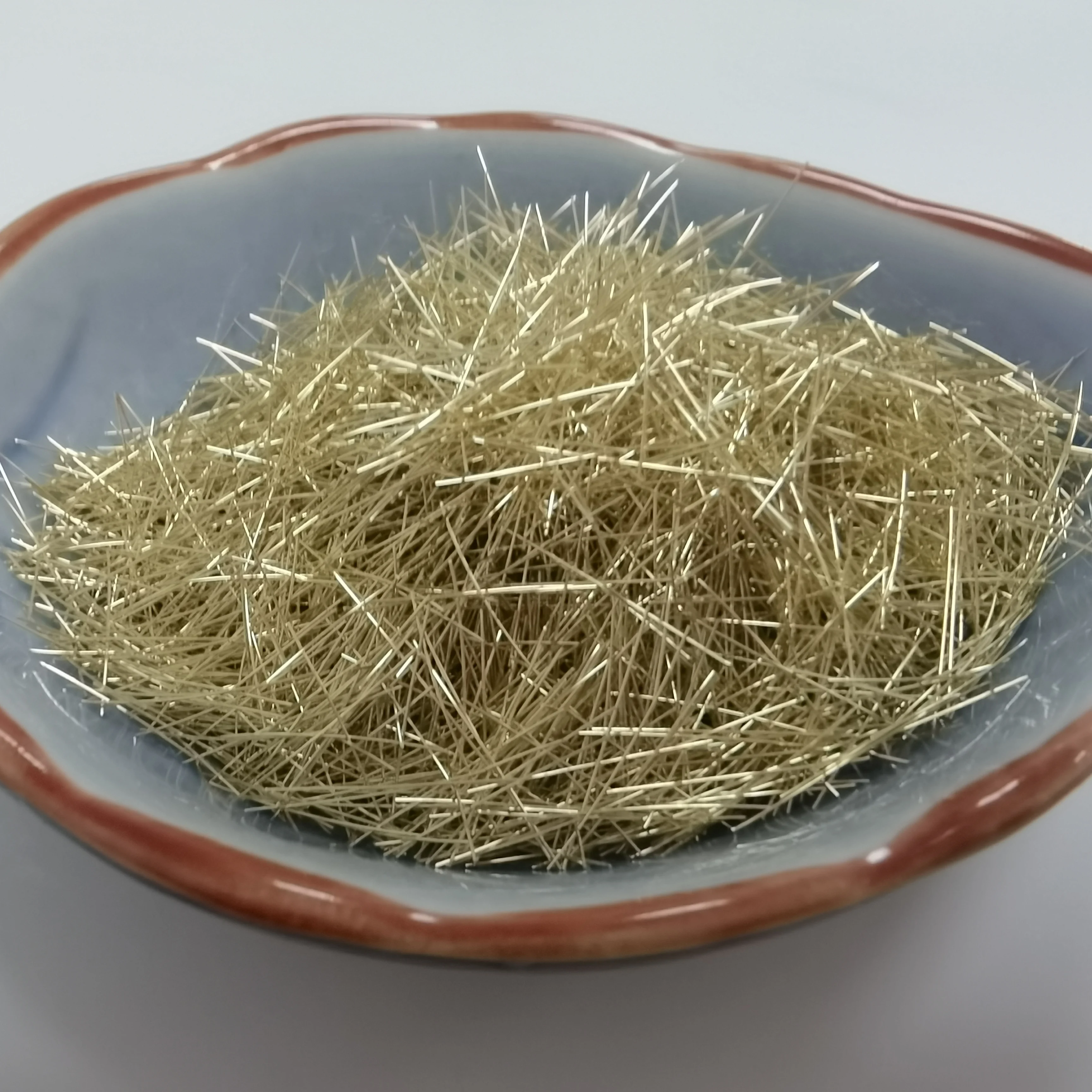 0.2*13 MM Copper Coated Micro Steel Fiber for Concrete UHPC