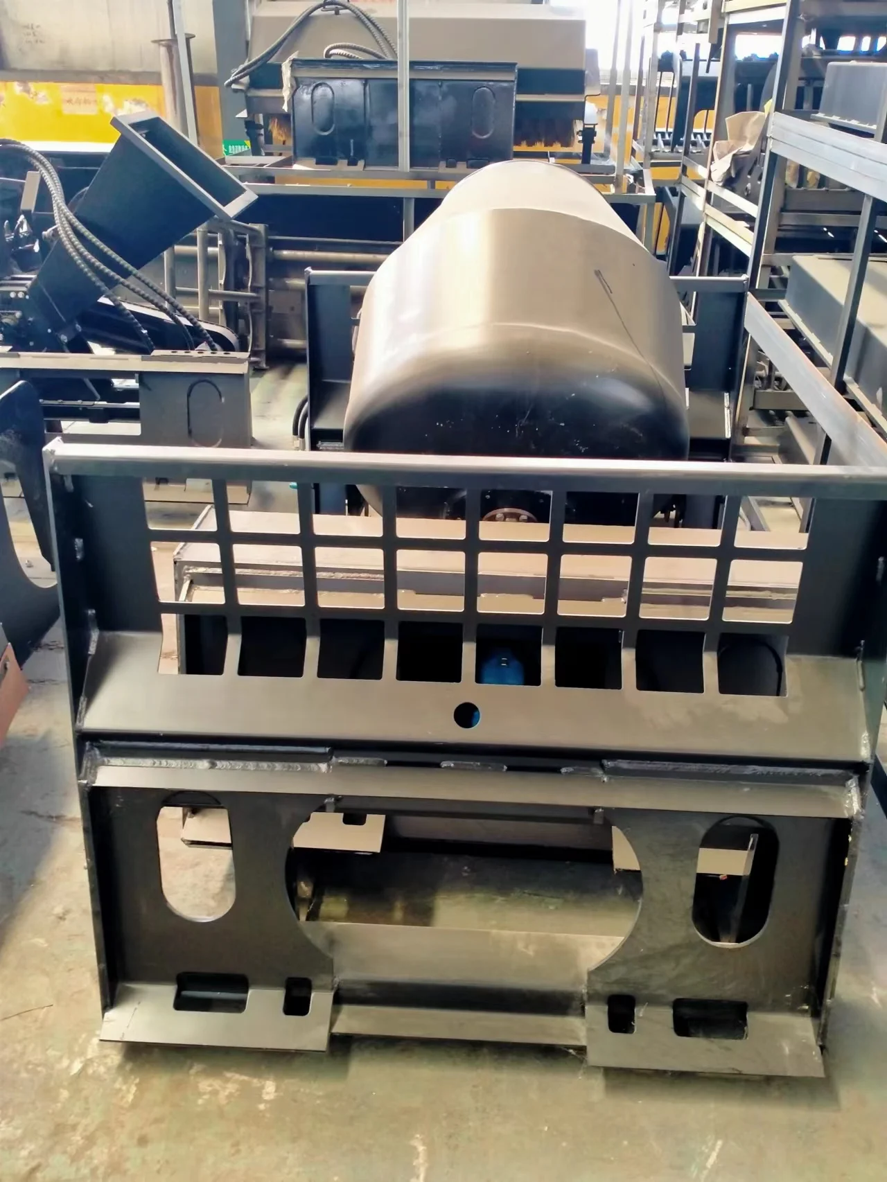 skid loader attachment mixer concrete concrete mixer skid steer skid loader concrete mixer