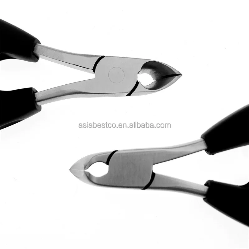 Hot Sale Cuticle Nipper With Anti-slip Handle Stainless Steel Nail Cuticle Nipper