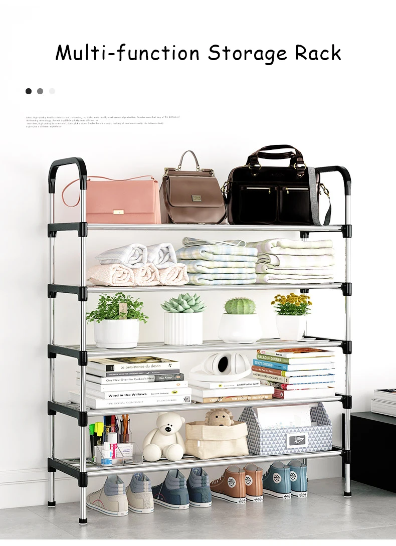 storage rack 6 layers shoe rack cabinet foldable organizer display shoe rack cabinet