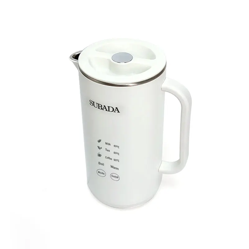 0.7L Smart Portable Travel Adjustable Temperature Stainless Steel Electric Kettle Coffee Tea Kettles 5 in 1 display water kettle