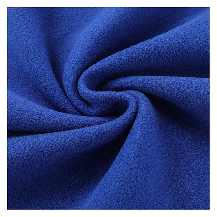 Manufacturer Polyester Micro Polar Fleece Two Side Brush One Side Anti Pilling Micro Polar Fleece Fabric