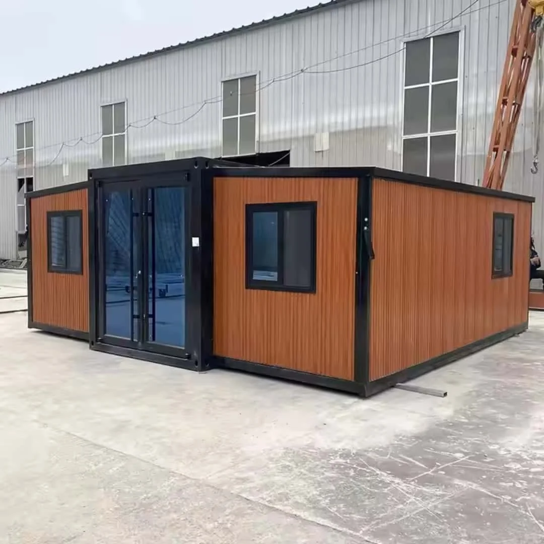 Rising Customized Soundproof Prefab Smarthouse CE Certified Modern prefab Container Home Eco-friendly House Modular Expandable