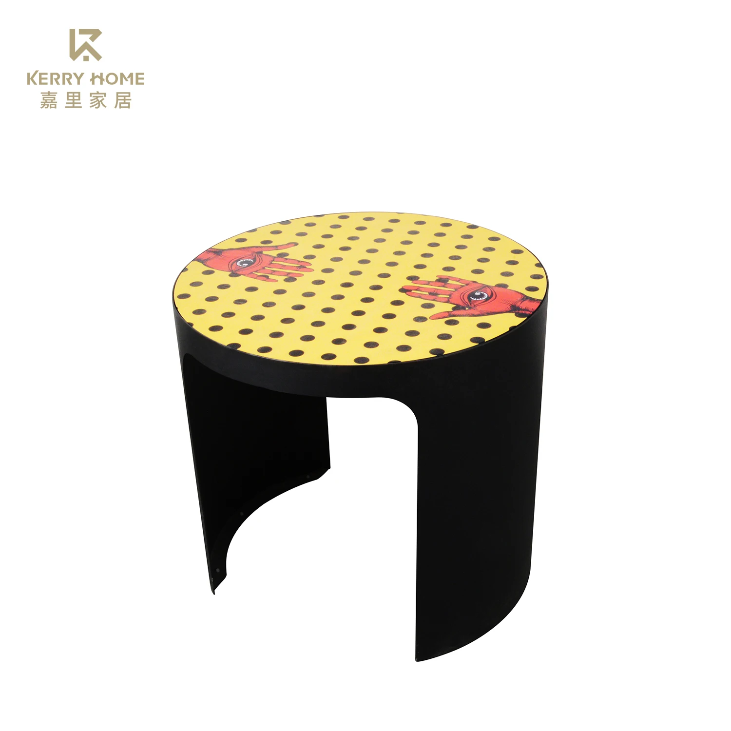 Modern Custom Leisure Center Bedside Furniture Gold Metal Stainless Steel Round Coffee Table For Sale