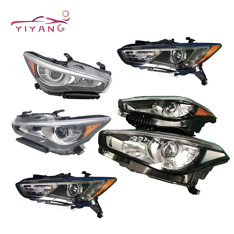Auto Parts Daytime Running Lights LED Headlamp For Infiniti Q50 Q37 Q60 FX35 Car Led Headlights