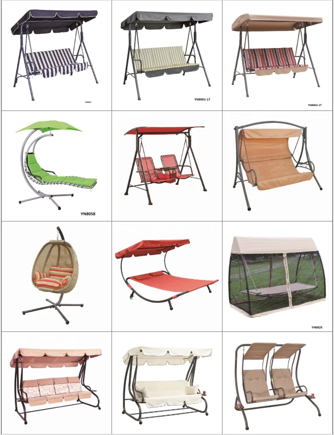 
3 seats tesline matel rock chairs cheaper type 