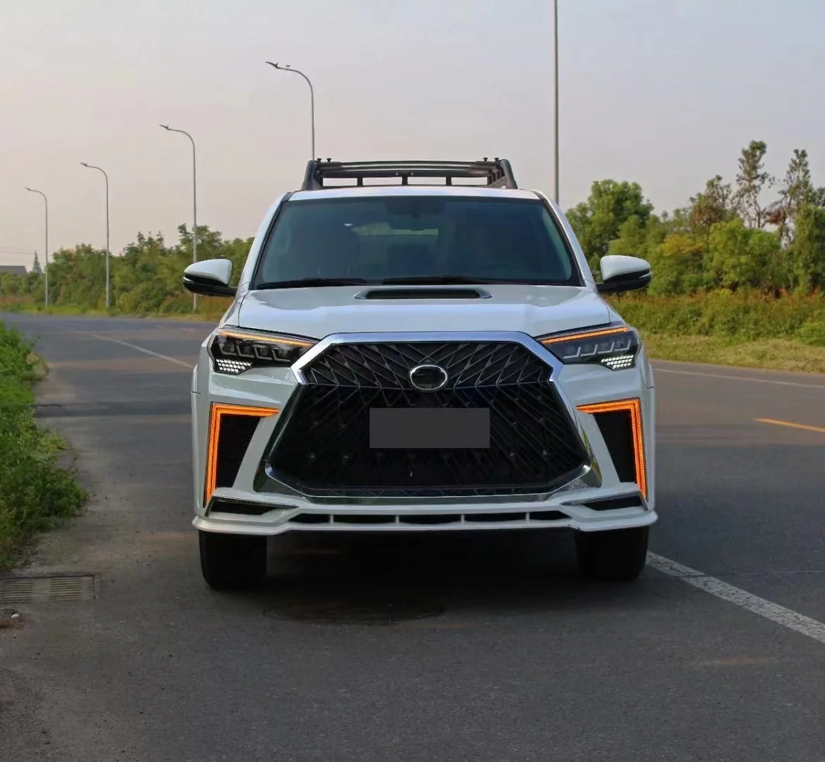 Car bumper LX type Body kits For Toyota 4runner 2011-2021