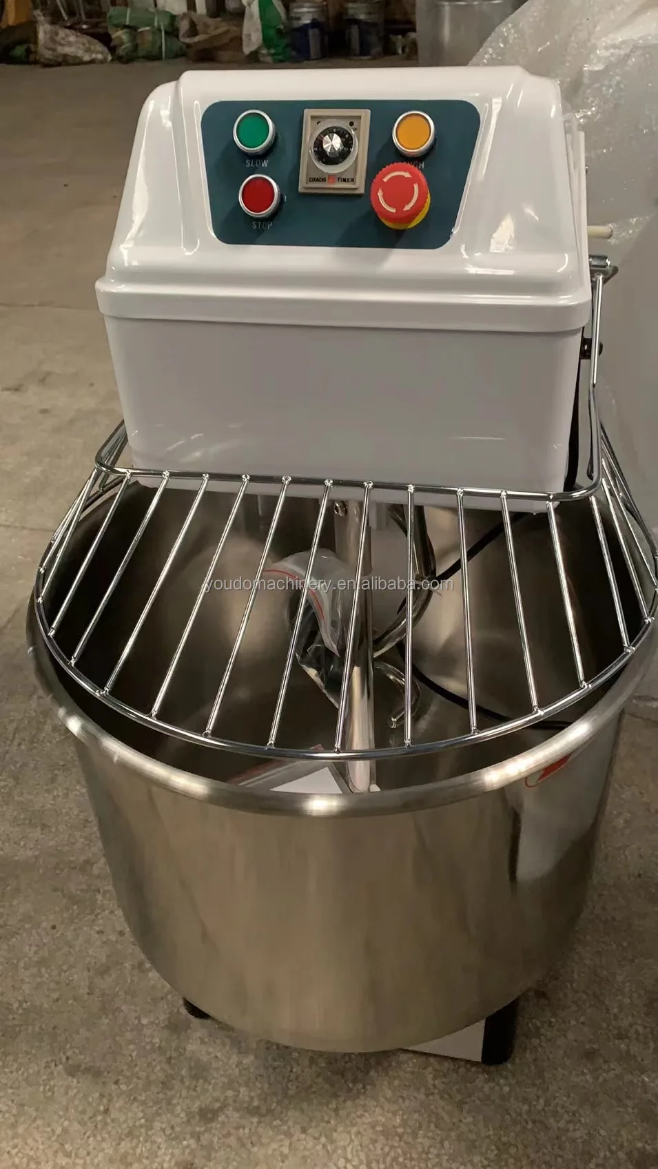 UDHS-50 54L Industrial Electric Commercial Spiral Flour Cake Pizza Tortilla Knead Dough Maker Bread Dough Mixer Machine