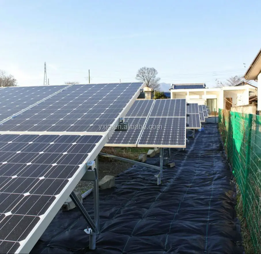 Weed mat ground cover weed fabric landscape ground cover with hole