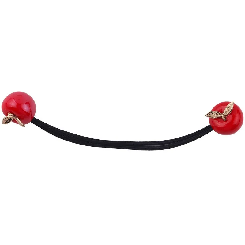 High elastic fruit rubber band hair accessories for kids ponytail cute and beautiful kids accessories