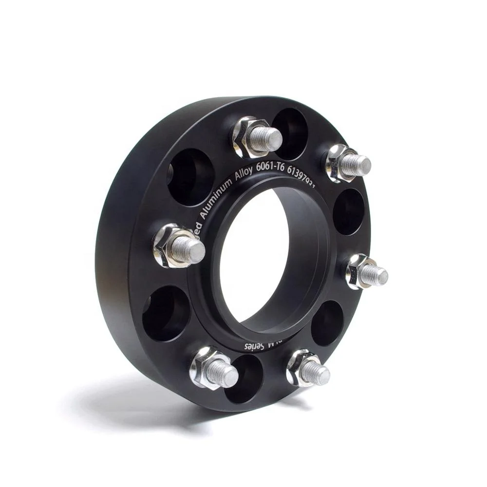 
6x5.5 wheel spacer adapter black anodized Forged Aluminum for Ford ranger T6 T7 T5 Wildtrak 