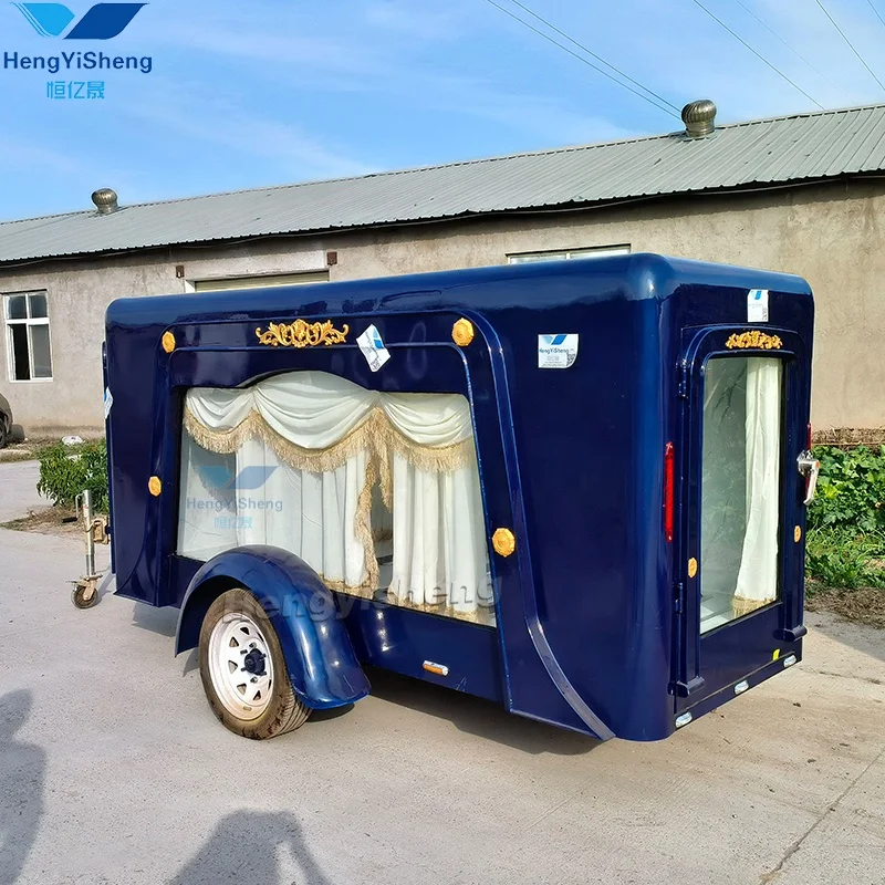 Modern Design Coffin cart Antique Funeral vehicle hearse cart electric vintage Funeral car/trailer type hearse