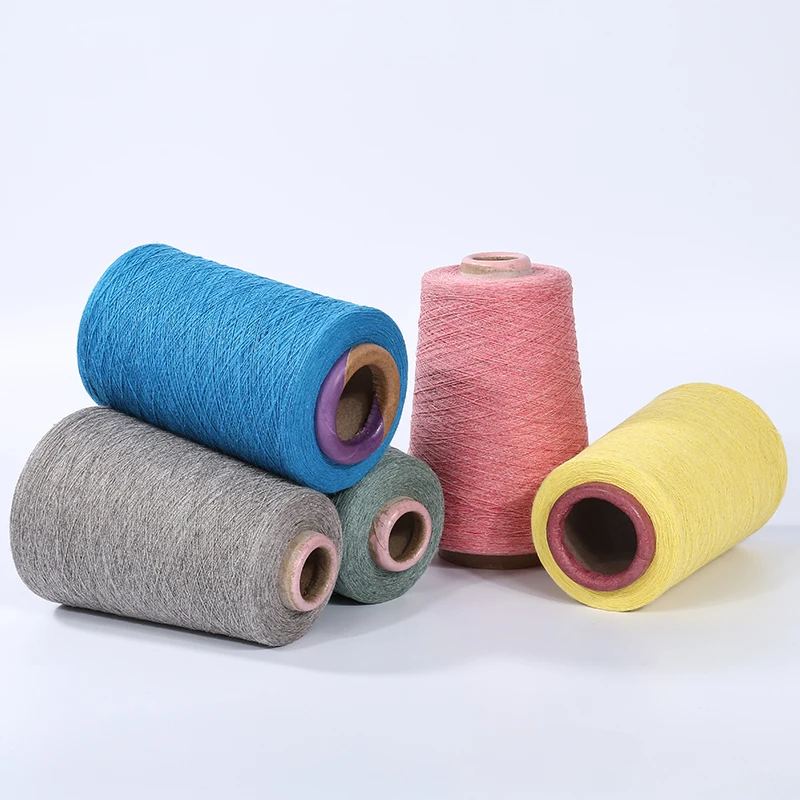 worsted glove blended yarn