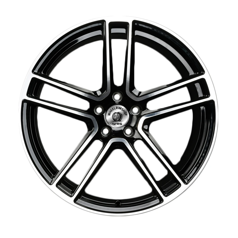 WR-32 China Suppliers OEM Wheels 17 inch Rims Deep Dish Black Rims 19 Passenger Car Wheels  For BMW Maserati Porsche