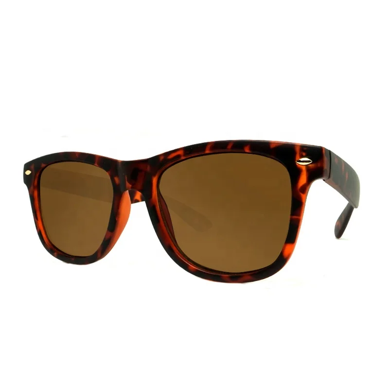 2024 Promotional Unisex Sunglasses From China Novelty Design With Colorful Polycarbonate Frame-Black and Blue Brand