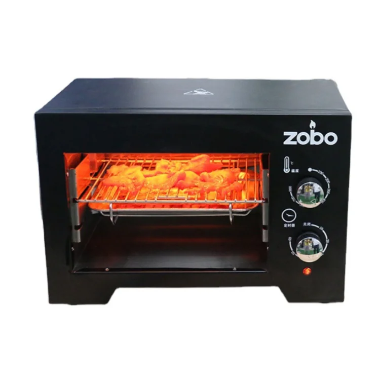 
ZB-D16 16KW Over 800 Degree Celsius Electric Barbecue Oven For Kitchen 