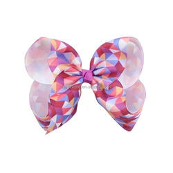 HCArtware Amazon Hot Sale Dream Three-Dimensional Pattern Hair Bow 8 Inch Encanto Girls Boutique Ribbon Hair Clip