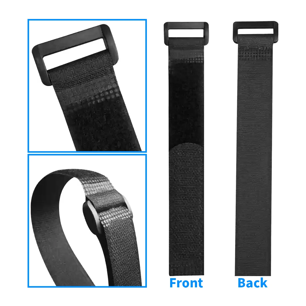 adjustable bike hook and loop bike adjustable elastic cinch binding straps adjustable elastic 18mm velcro strap