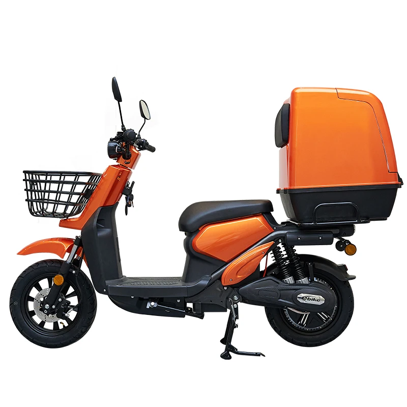 CKD SKD 60km/h max speed 70km range 1100/1300w fast food post delivery electric scooter moped