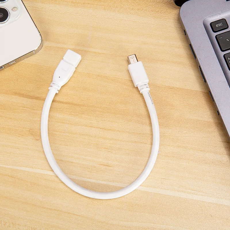 Wholesale Original White Designer Mini Display Port To  Mini Display Port Data Cable