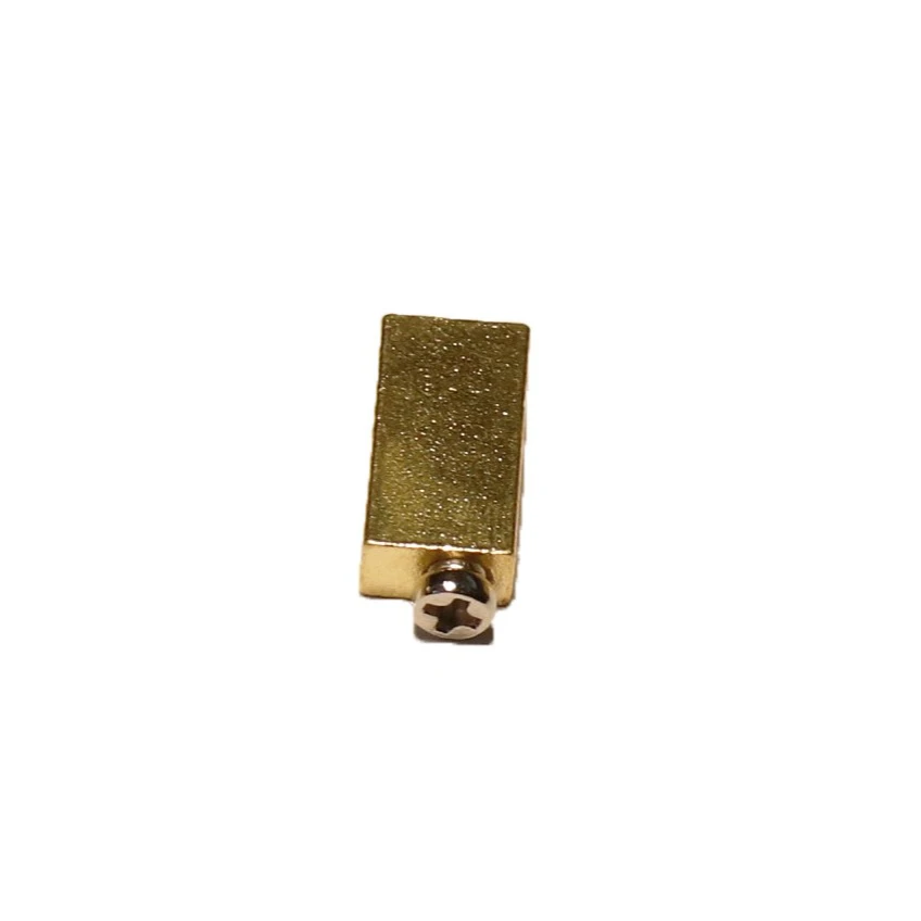 Factory supply brass part copper Components terminal with screw for switch