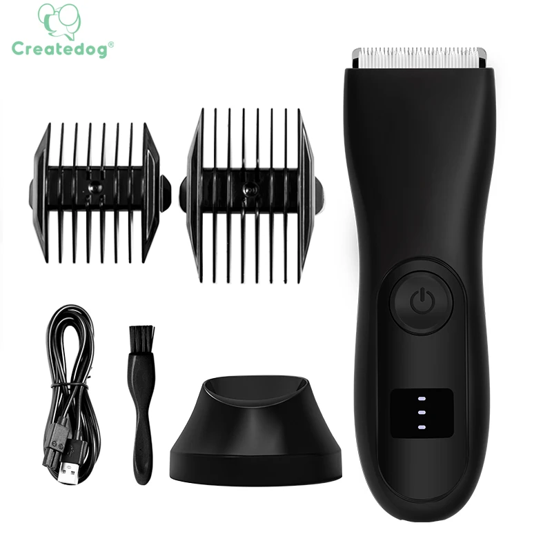 Body Trimmer for Men Electric Groin Hair Trimmer Pubic Hair Trimmer for Men Ultimate Male Hygiene Razor with LED Display