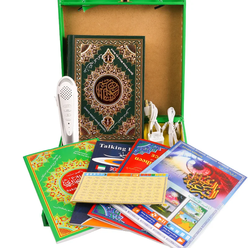 Исламский подарок Al Quran, книга, цифровое чтение, обучение, разговор, ручка со встроенным 16 Гб M9