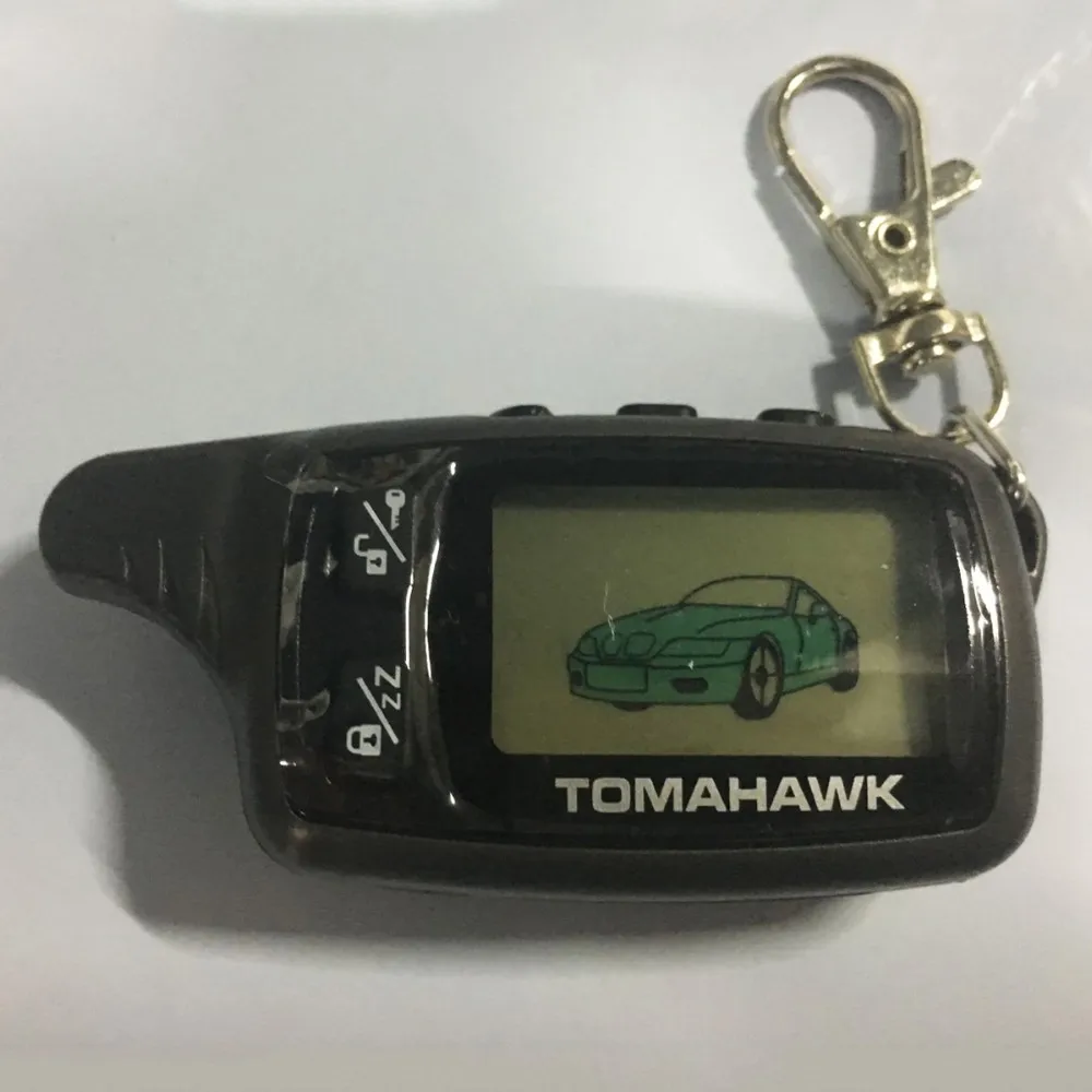 Китайский завод LCD БРЕЛОК СИГНАЛИЗАЦИИ Применять к TOMAHAWK 9030 tw9030 9020 Система сигнализации с двухсторонним пультом