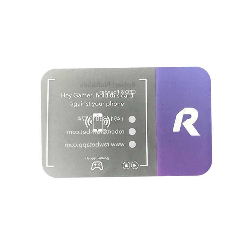 
 Системы контроля доступа и продукты, прозрачная индивидуальная NFC деловая ПВХ MIFARE Классическая 1K карта контроля доступа  