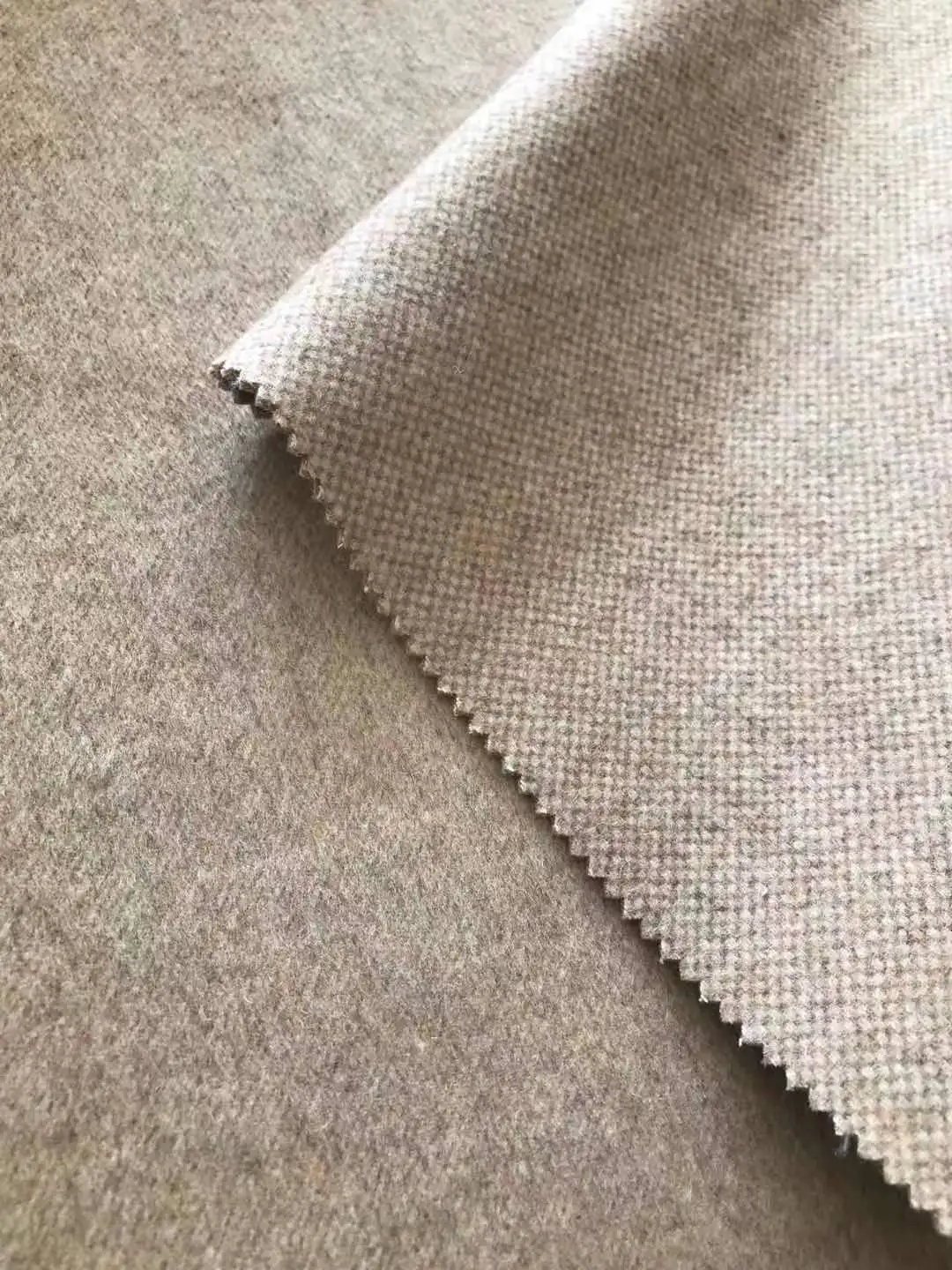 Factory Professional Custom Good Elasticity Wholesale 100% Cashmere Wool Fabric