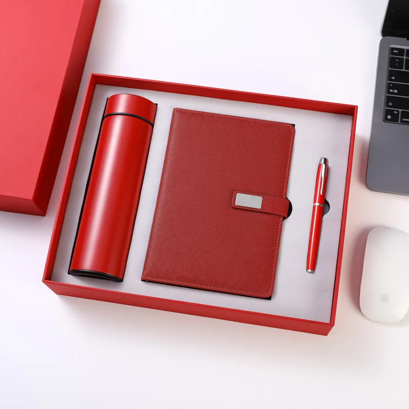 A5 Luxury Corporate Promotional Business Gift Sets Items With Logo For Vip Clients corporate gift set luxury  custom notebook