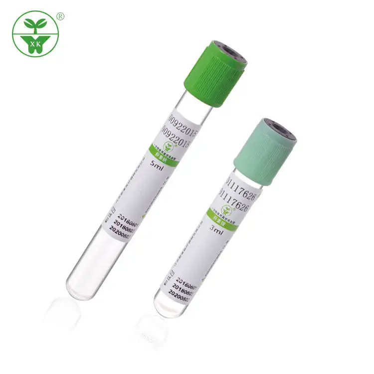 Cheap prices hot sale disposable medical no additive blood sample collection tube for hospital