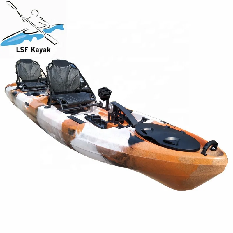 Double Motor Kayak Pedal Fishing Kayak for 2 Person