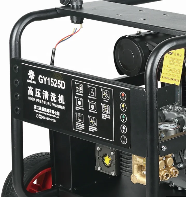 
Custom 280bar 3600rpm portable diesel heated power industrial 2200w high pressure hydro water jet cleaner car washer 