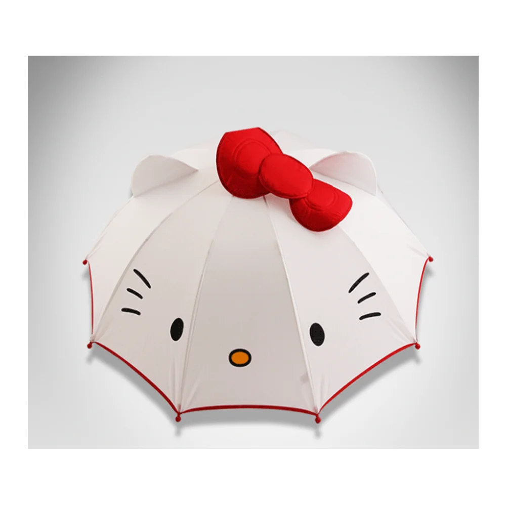 wholesale Children Anime Umbrella Creative Long-handled Kids umbrellas with logo prints mini umbrellas kids