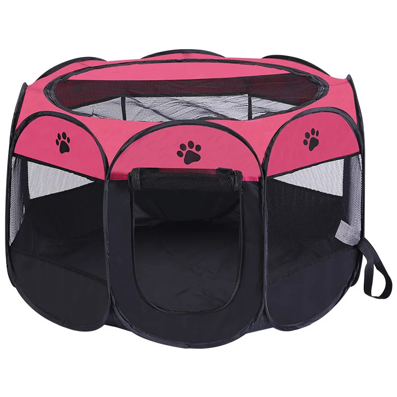 Removable and washable folding octagonal fence Oxford cloth waterproof dog tent