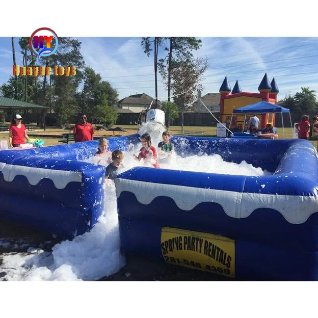HUAYUE High Quality Durable Swimming Pools Gym Foam For Kids Ball Pit Adults Gymnastic Training Protection Inflatable Air Pit