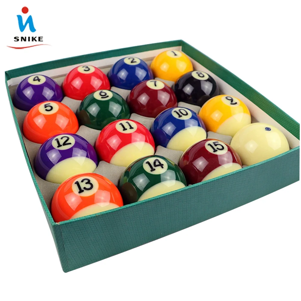 Продажа с завода, стандартный набор шаров для бильярдного бассейна 2-1/4 дюйма, размер регулировки, 16 шаров
