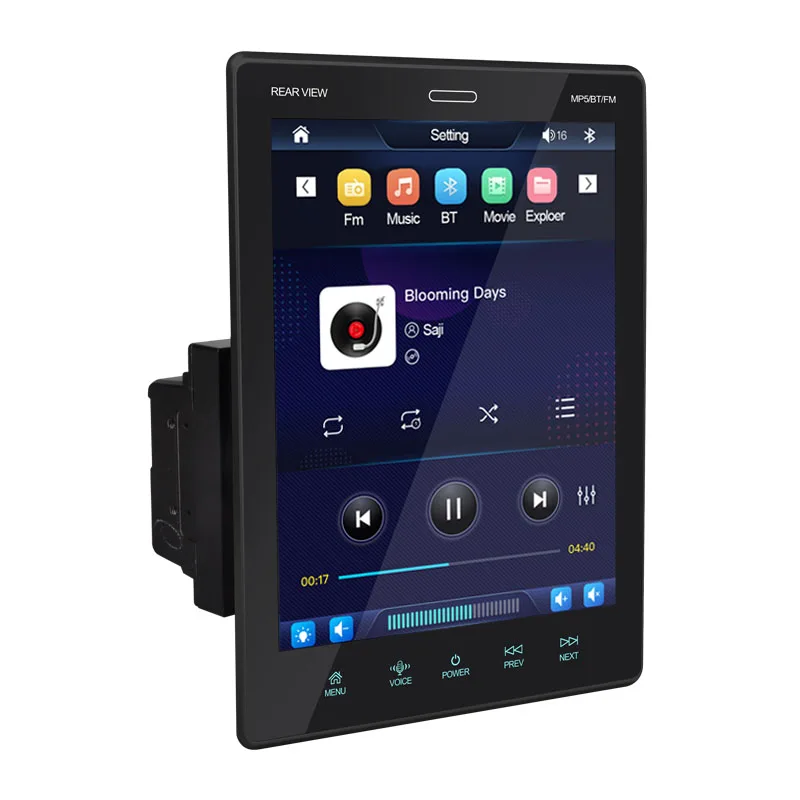9520 9,5 '2din универсальный MP5 автомобильный Радио стерео плеер FM BT Carplay Android Auto Mirrorlink EQ звук сенсорный экран часы