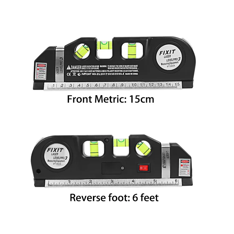 Hot Sale Laser Level 3 in 1 Professional Multifunctional Infrared Laser Level