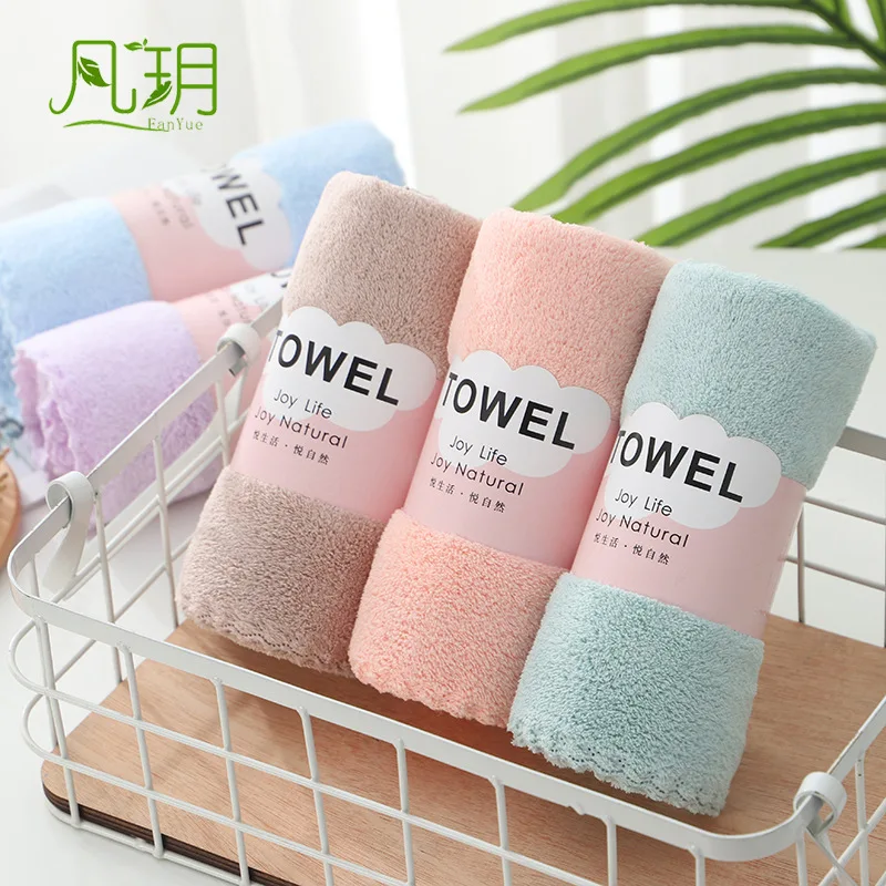 Wholesale Custom Coral Fleece Super Soft Healthy Microfiber Towel