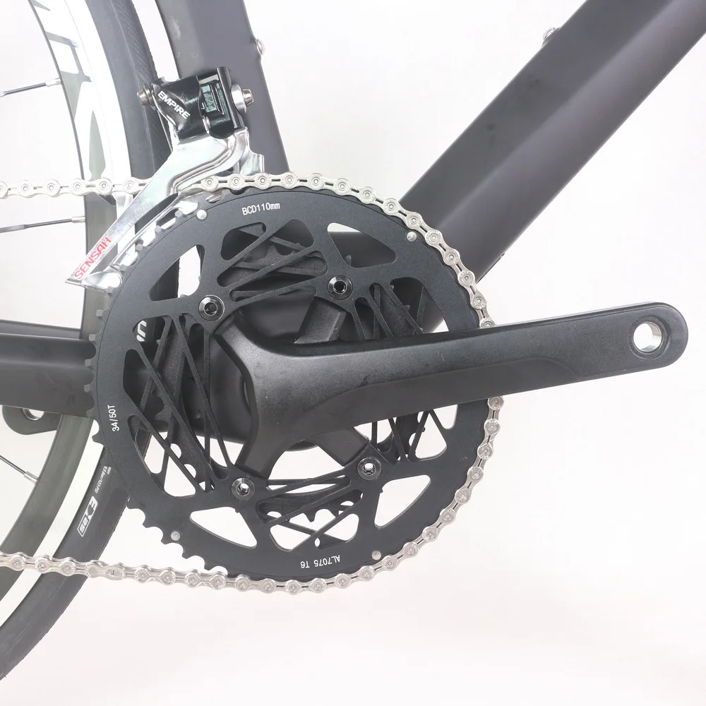 Seraph Aero Disc Brake Complete Road Bicycle TT-X10 With EMPIRE 2X11 Speed groupset And Aluminum Wheelset