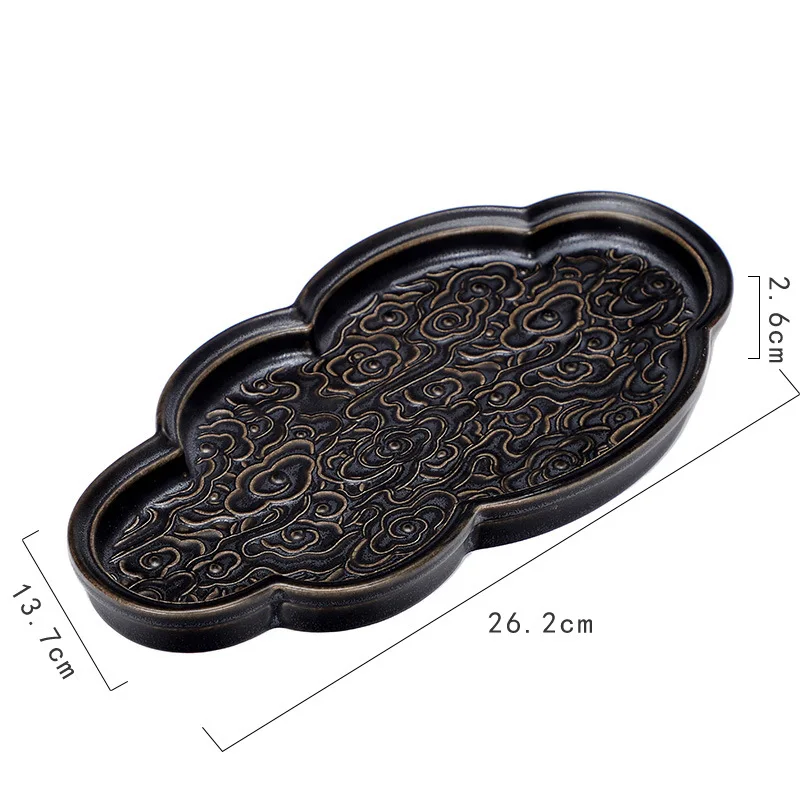 Chinese Style Porcelain Dinner Plates, Ceramic Snack Fruit Plate