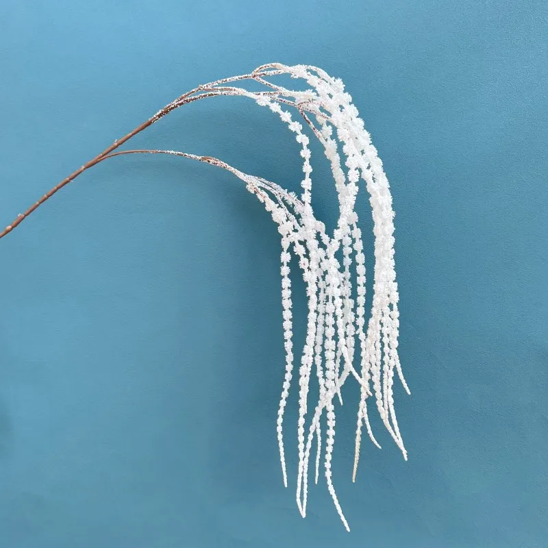 hanging plant amaranthus white pink plastic long stem hanging amaranthus flower for wedding wall ceiling floral arrangement