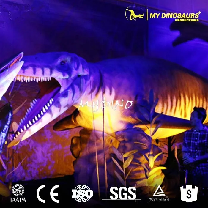 MYDINO Mosasaurus Vivid Animatronic Simulation Dinosaur Model
