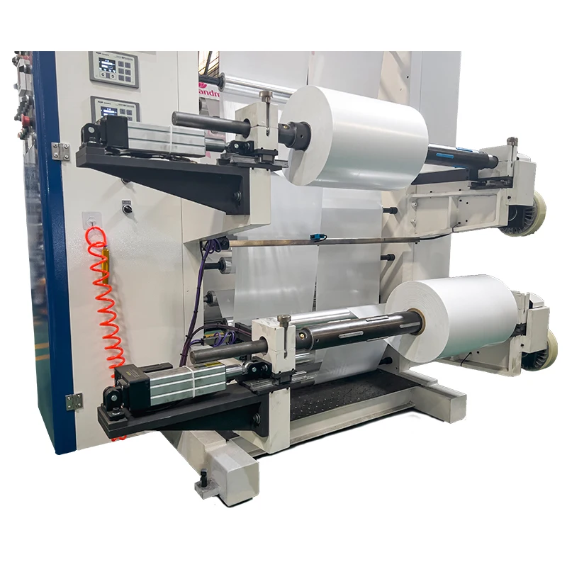 Full Automatic 6 Color Polyethylene Plastic Film Flexo Printing Machine