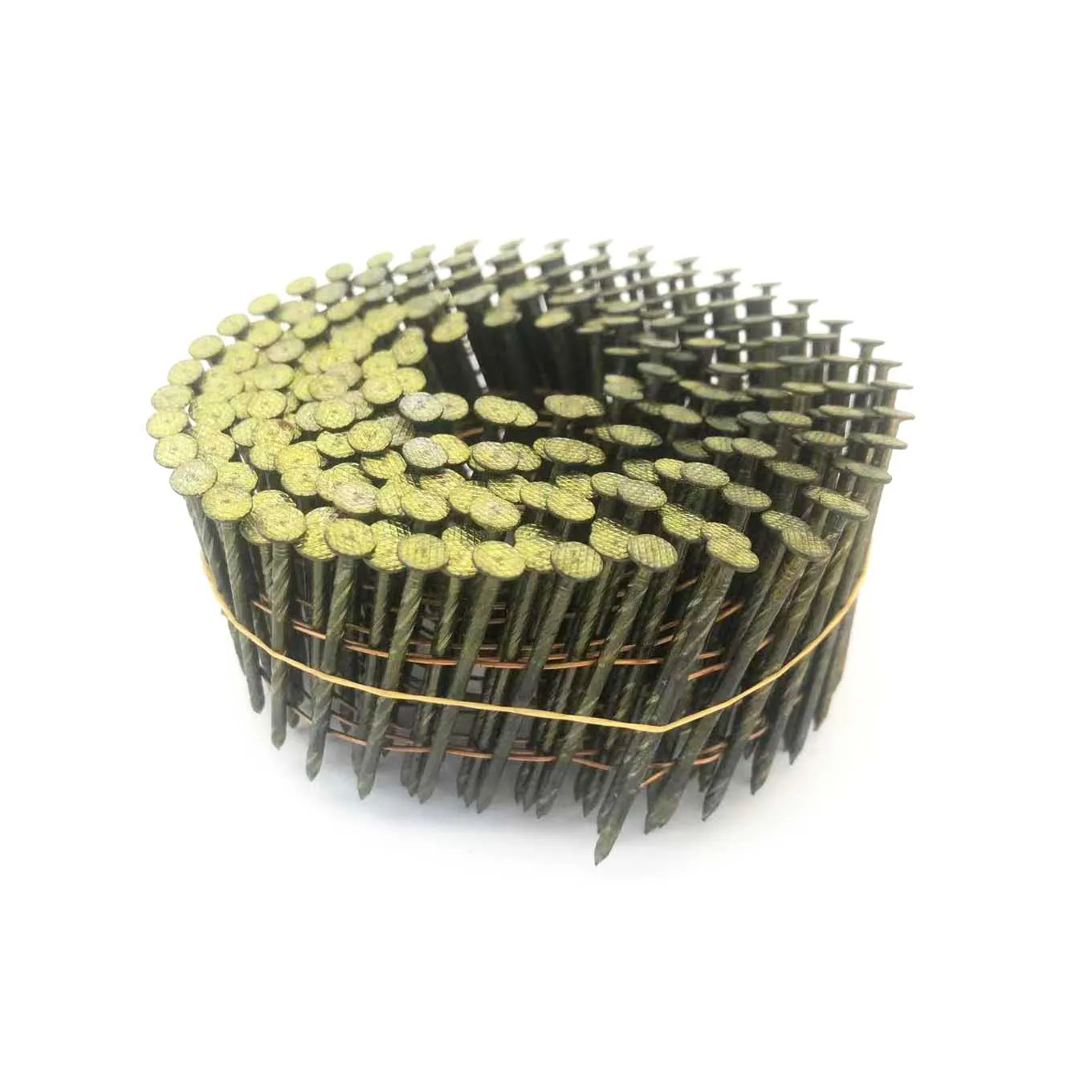 2.0mm 80mm 3inch electro galvanized wire weld wooden helical roofing smooth pallet coil nails