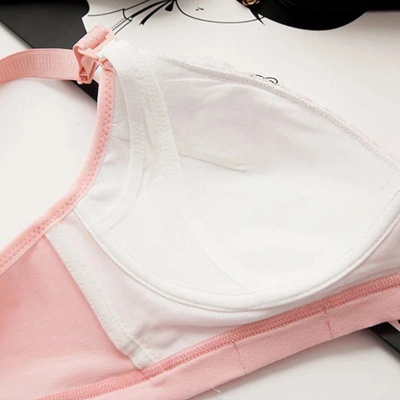 
Hot sale breast feeding bra Adjustable nursing bra clips front open cup sexy Adult nursing bra 