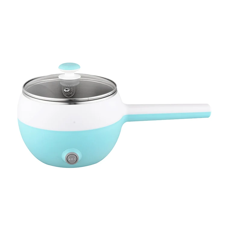 Customized 1.2L Top Thermostat Two Level Switch Electric Mini Cooking Pot Noodle Cooker For Gift