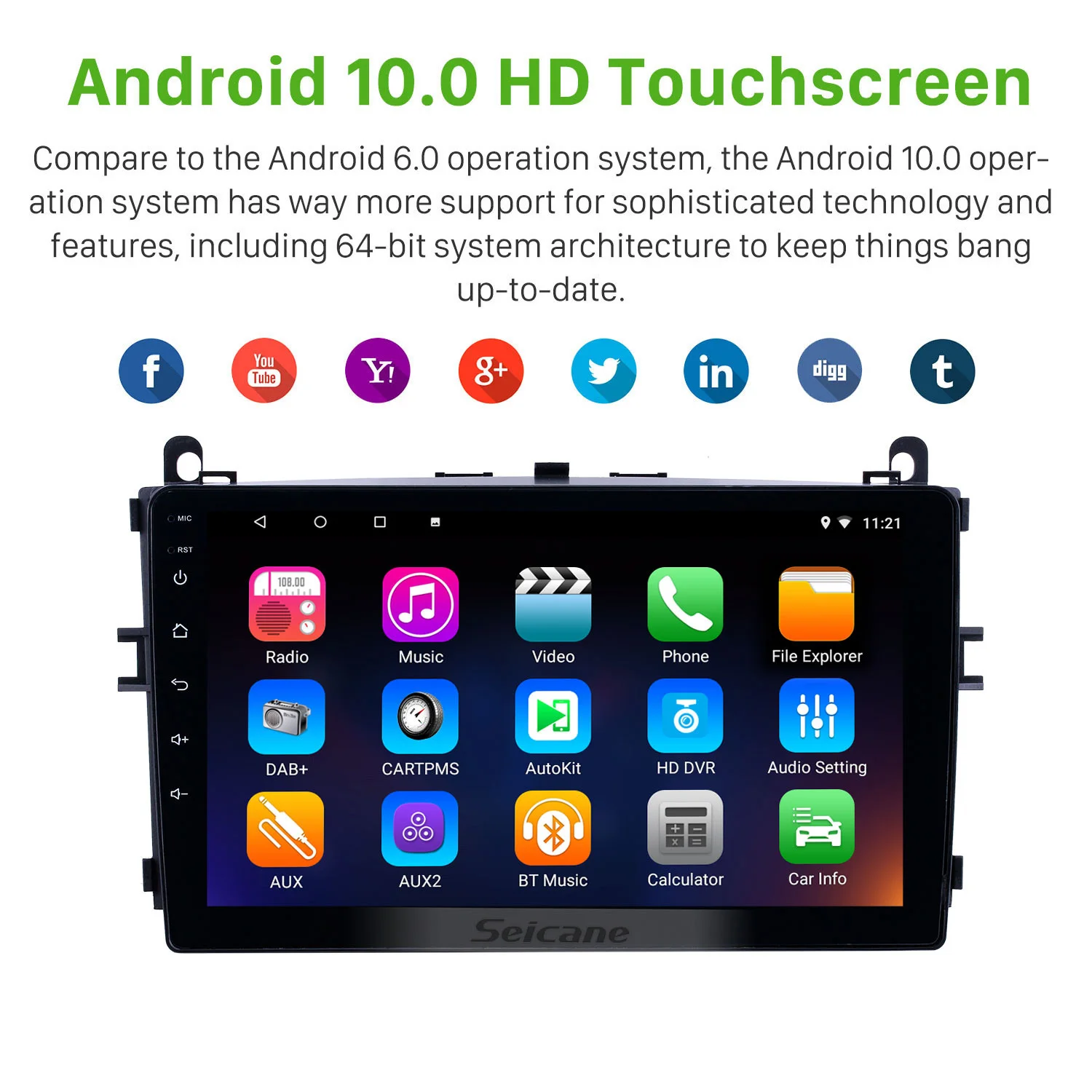 Android 13.0 9 inch HD Touchscreen GPS Navigation Radio for 2016-2017 Baic E Series E130 E150/EV Series EV160 EV200/Senova D20 w